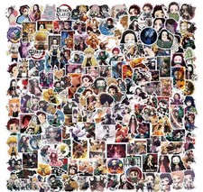 50PCS Random Anime Demon Slayer Stickers For Water Bottle Laptop Phone Suitcase picture