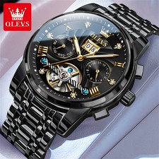 OLEVS Classic Men's Watches Tourbillon Multi-function Full Automatic Men Watch H picture