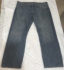 Levis 569 Loose Straight Jeans Mens 38x32 Blue Baggy Relaxed Fit Denim Pants Y2K picture