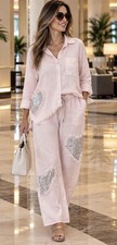 ITALIAN LINEN SET WOMENSWEAR 2 PC SET picture