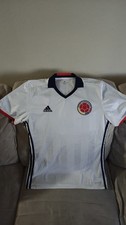 Adidas Colombia 2016/17 Away Soccer Jersey Size M picture