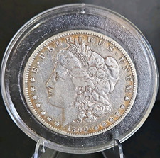 1890 Morgan Silver Dollar $1 90% Silver Philadelphia Business Strike KM#110 picture
