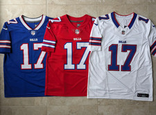 NEW Men's Bills #17 Josh Allen Stitched Jersey S-2XL picture