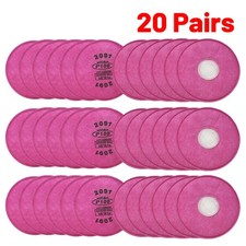 40PCS (20Pack) 2091 P100 Particulate Filter Cotton, Installed on Filter Retainer picture