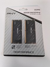 PNY Performance 32GB 2x16GB DDR5 5600 CL46 1.1V SO-DIMM Laptop Memory picture