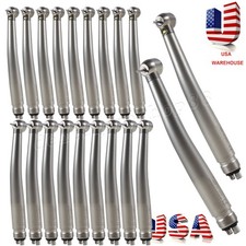 1-10Pack Dental LED E-generator /High Speed Handpiece 4Hole Turbine Push Button picture