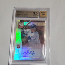 2015 Panini Elite Rookie Essentials Signatures Javier Báez #30 RC Auto /75 picture