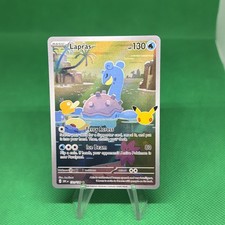 Pokémon TCG Lapras 131/128 30th Celebration Illustration Rare NM picture