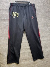 Boston College Eagles Pants Mens 2XL Black NCAA Football Under Armour Fleece picture