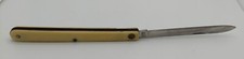 Vintage Colonial Folding Melon Fruit Knife Yellow  Stainless Steel Prov.USA picture