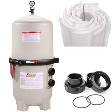 XtremepowerUS DE Pool Filter Maximum Clean Grid In-Ground Pool 120 GPM 62 sq/ft picture