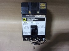 SQUARE D FA FA340401021 3 POLE 40 AMP 480V RELABELED CIRCUIT BREAKER picture