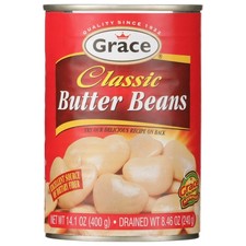Grace Butter Beans, 14oz pack of 4 picture