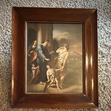 Antique “The Expulsion of Hagar and Ishmael” (After Adriaen van der Werff, 1699) picture