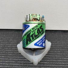 Team Atlas 8x2 Hand Wound Modified Brushed Motor Aluminum Endbell Vintage RC VGC picture