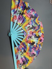 Disney Parks Folding Fan Pride Mickey Mouse Rainbow picture