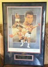 Muhammad Ali Signed Christopher Paluso Lithograph 275/300 Bright Star COA picture