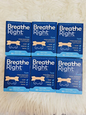 BREATHE RIGHT NASAL STRIPS, ORIGNIAL LARGE TAN  ( 6 x 30 COUNT BOXES ) 180 TOTAL picture