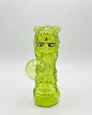 Unique Collector's Functional Art Glass Pipe picture
