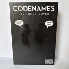 Codenames Deep Undercover Word Game Adults Only 2016 Complete Never Used picture