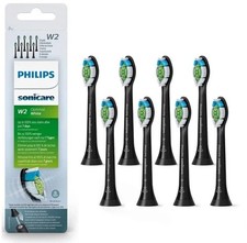 8x Packs Black W2 for Philips Sonicare DiamondClean Toothbrush Heads New picture