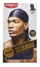 RED BY KISS PREMIUM QUALITY SILKY SATIN DURAG #HDUP EXTRA LONG TAILS DOO RAG picture