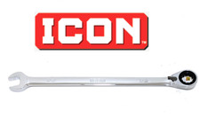 NEW ICON ANTI-SLIP REVERSIBLE RATCHETING WRENCH 12pt WRAS-7 SAE INCH PICK SIZE picture