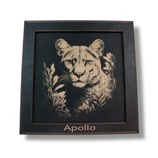 Framed Art - PERSONALIZED - Panther picture