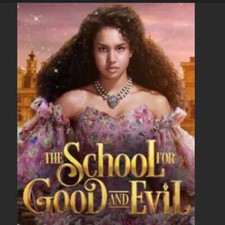 New NWT Netflix The School For Good And Evil Agatha Off White Show Movie Shirt picture