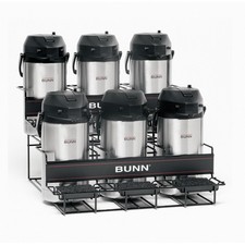 Bunn-O-Matic Bunn UNIV60002 6 Pot Tiered Universal Airpot Rack picture