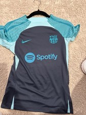 Nike FC Barcelona 23/24 Strike Junior Kids Youth  Soccer Jersey Size Medium picture