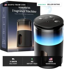 Waterless Essential Oil Diffuser: 𝟗 𝐂𝐨𝐥𝐨𝐫𝐬 𝐋𝐄𝐃 Scent Diffuser for Home picture