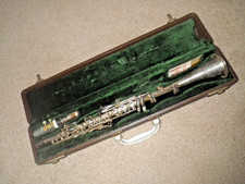 Vintage Made By King American Standard Silverplated Clarinet Circa 1920s #2785 picture