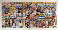 SOAP OPERA MAGAZINE-lot of 14 issues 1997 July-September TV Drama Daytime picture