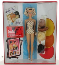 MATTEL MY FAVORITE BARBIE 1963 REPRODUCTION BARBIE HER WIG WARDROBE- NRFB picture
