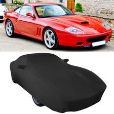 Car Cover Stain Stretch Dustproof Custom Black For Ferrari 575 M Maranello 02-05 picture