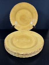 Artimino Tuscan Countryside Yellow Dinner Plates 11 3/8