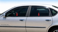 Matte Black Carbon Fiber Window Sill Trim for 2000-2005 Chevrolet Impala picture
