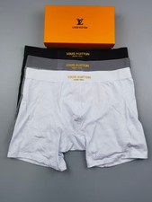 𝑳𝒐𝒖𝒊𝒔 Men’s Monogram Stretch Boxer Briefs | 1 box of 3 pieces picture