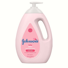 Johnson's Moisturizing Pink Baby Lotion with Coconut Oil, 33.8 fl. oz picture
