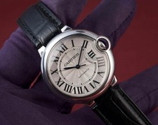 2017 Cartier Ballon Bleu 3284 W69017Z4 Unisex 36mm Steel Automatic Watch W/card picture