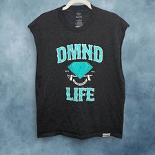 Diamond Supply Co DMND Life Graphic Muscle T-Shirt Men’s Large picture
