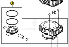 OEM KTM CYLINDER + PISTON CPL. #78730038200 picture