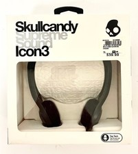 Skullcandy Icon 3 Supreme Sound Headphones with Mic in Black - New picture