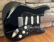 Genuine BEN HARPER Autographed Black Squire Strat Electric Guitar by Fender COA picture