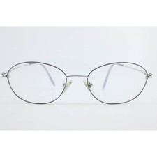 Manzini Eyewear Sea Mist 108 Titanium Oval Silver Frames 51-16-140 Demo Lenses picture