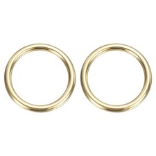 2Pcs H59 Brass O Ring 1.97