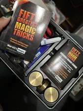 Marvin's Magic Fifty Greatest Magic Tricks Set in Metal Tin Case MMT 1200 picture