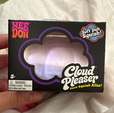 Schylling Nee Doh Cloud Pleaser Purple Squishy Toy, MPN 26040NAB picture