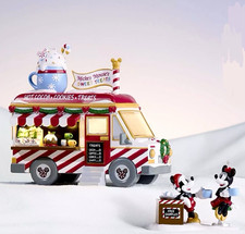 Disney Mickey & Minnie Holiday Village Sweet Treats Hot Cocoa Food Truck picture